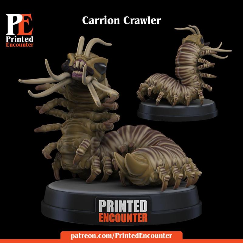 Carrion Crawler / Giant Centipede / Burrowing Abberation (free)