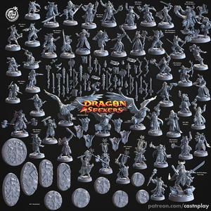 Dragon Seekers (Pre-Supported) (Set)