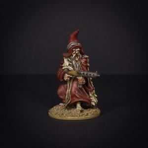 Wizard with SMG