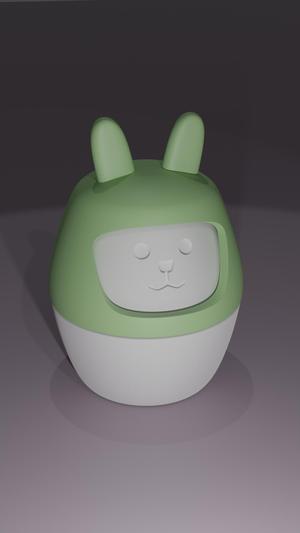 Rabbit Style Twist Container