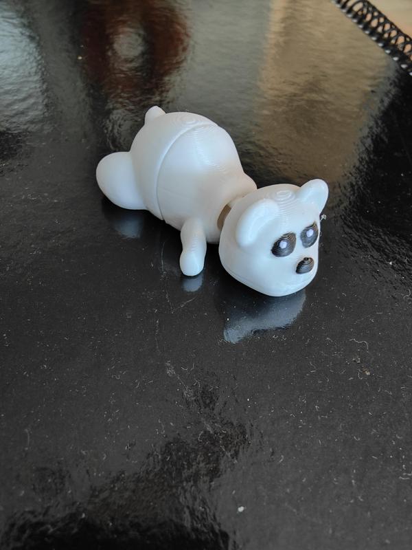 mini articulated polar bear