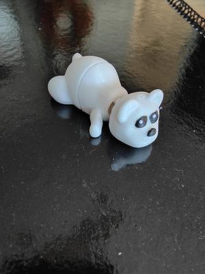 mini articulated polar bear