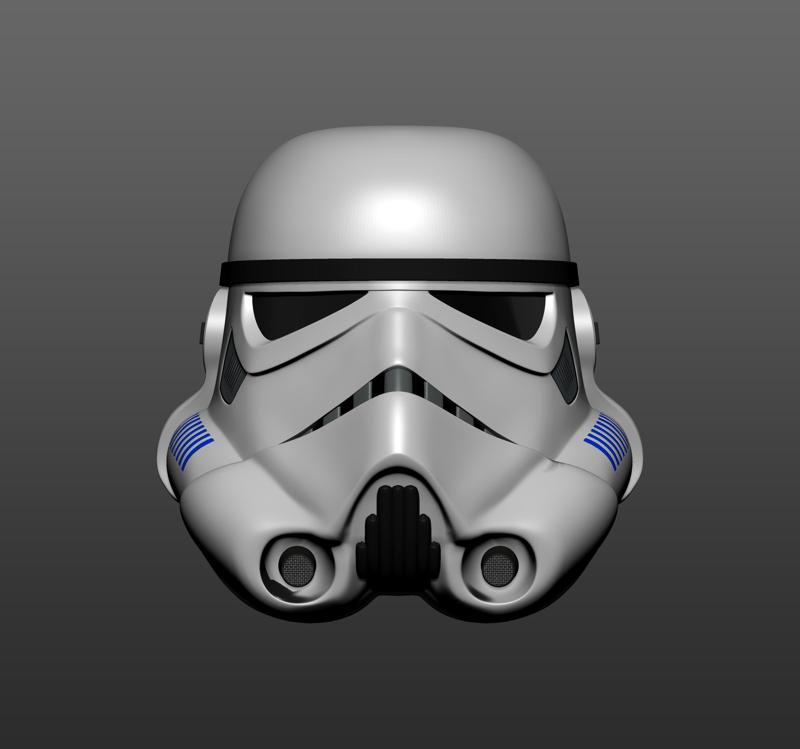 StormTrooper Helmet With Interior Details