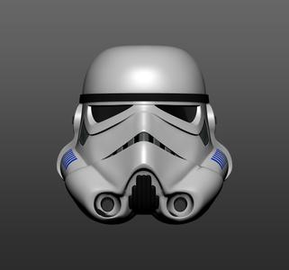 StormTrooper Helmet With Interior Details