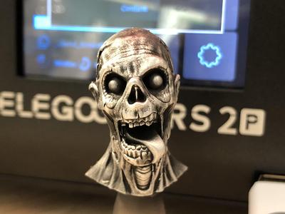 Ghoul Head (Pre-Supported)