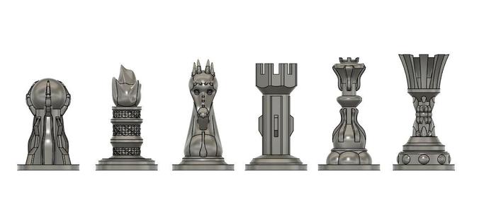 DFD Fantasy Chess Set