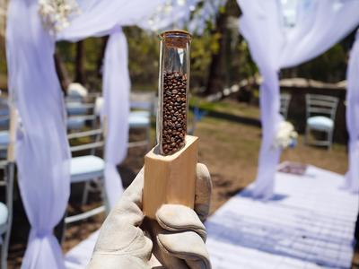 Test Tube Holder Wedding Favor