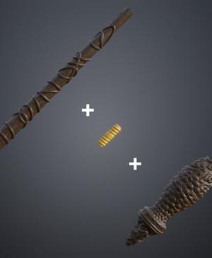 Harfang Munter's Wand - Harry Potter