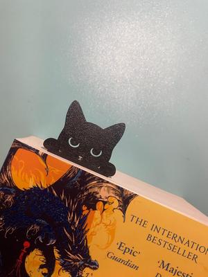 Peeking Cat Bookmarker