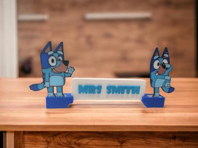 Bluey Desk Nameplate
