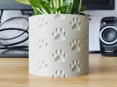 Animal Paw Pattern Plant pot Planter - Vase mode