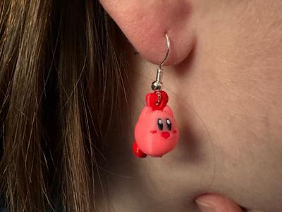 Kirby Heart Earrings