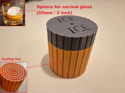 Whiskey Ice Ball Tray