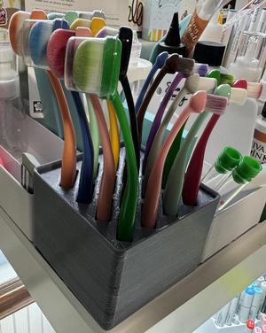 Gridfinity Blender Brush Holders