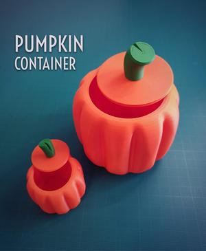 Pumpkin Container || Halloween