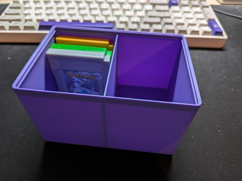 Gridfinity Gameboy and Gameboy Color Bulk Storage - Various Sizes Available