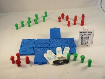 TARDIS Run board game - Print in parts board