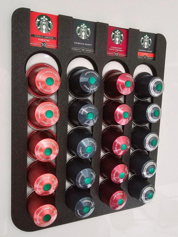 Nespresso Capsule Dispenser with Label Holder