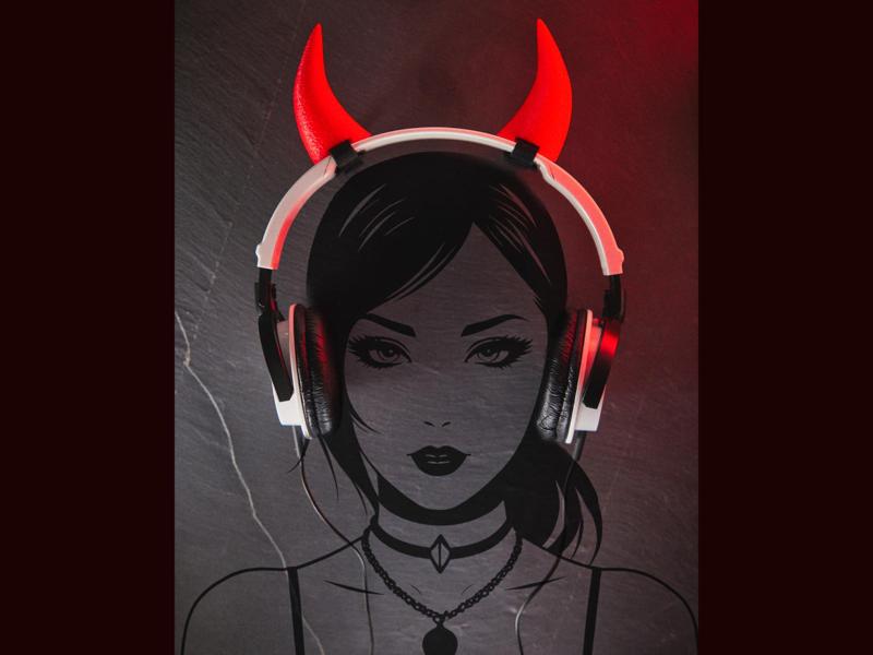 Devil Horns for Headphones