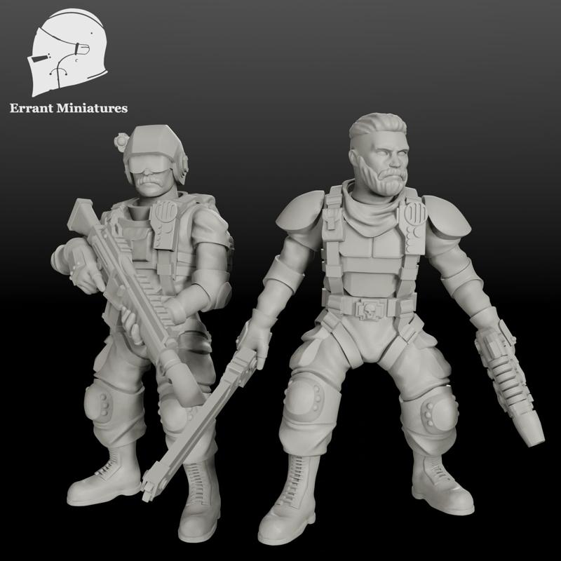 Imperial Contractors Infantry Squad