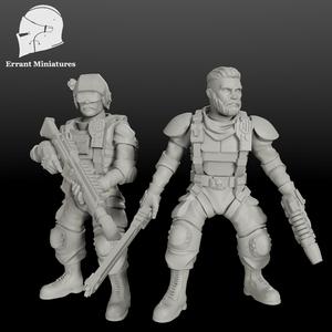 Imperial Contractors Infantry Squad