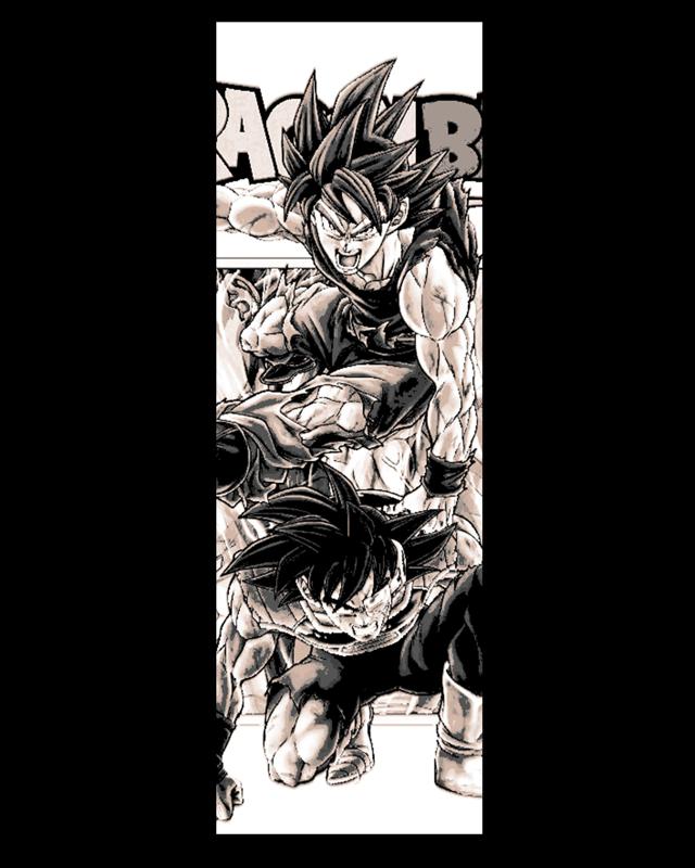 Fan Art Depictions from Dragon Ball Z - Set of Bookmarks