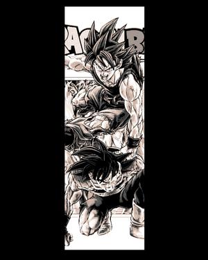 Fan Art Depictions from Dragon Ball Z - Set of Bookmarks