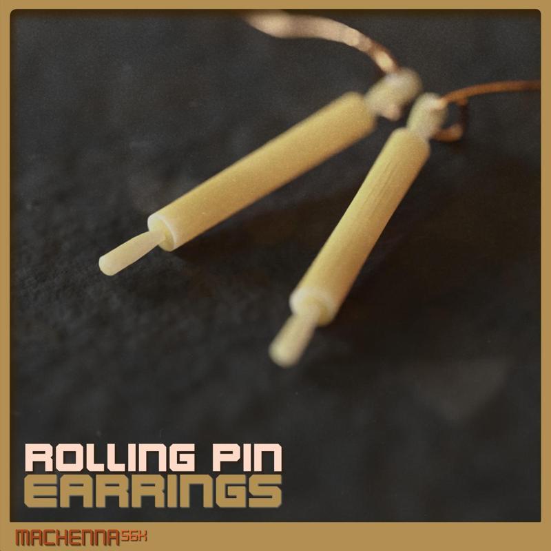 Rolling PIn Earrings