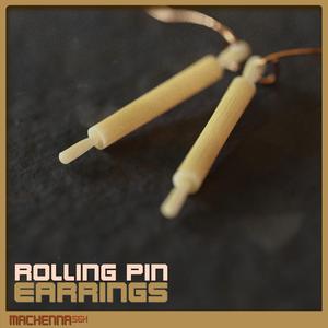 Rolling PIn Earrings
