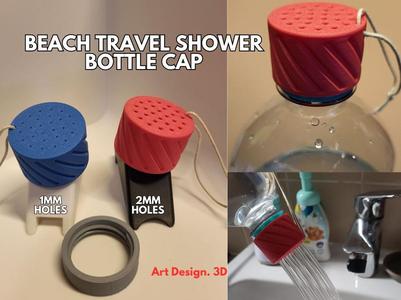 Beach Travel Shower Bottle Cap