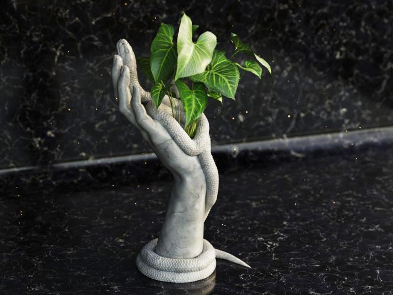 Snake Vase