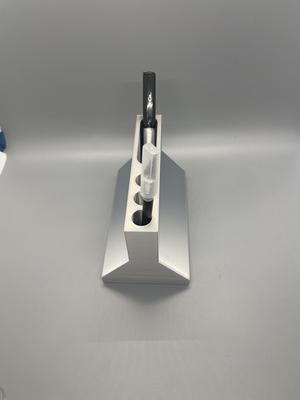 Concrete Pencil Holder - Construction Barricade