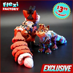 Exclusive: Flexi Factory Special Ops Fox