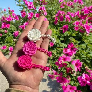 Peony Stanley Straw Topper with Chain