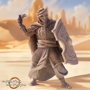 Easterner Swordsman B - Presupported