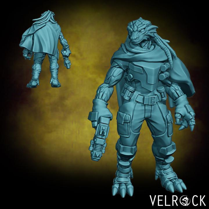 Dragonborn Trooper Outlaw (Female) (PRESUPPORTED)