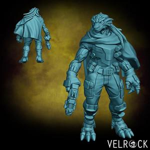 Dragonborn Trooper Outlaw (Female) (PRESUPPORTED)