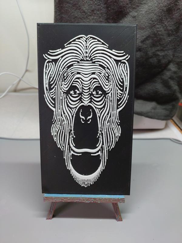Chimp Portrait 1