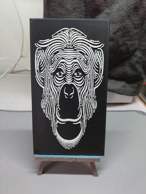 Chimp Portrait 1