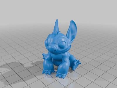 Stitch with ear notches   