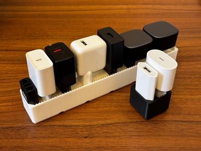 Gridfinity USB Charger Holder