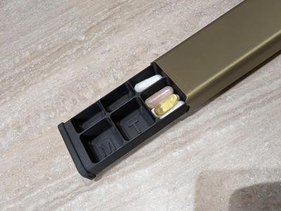 Pillbox - Weekly medication/supplement sorter