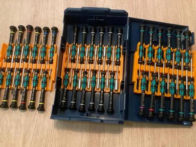 Wera Kraftform Micro Screwdrivers L-Boxx Mini inserts   