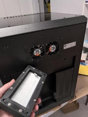 CORE One HEPA & Charcoal Filter - Remix using magnets for attachment   