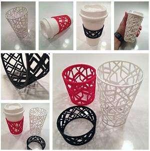 Custom Sleeve for Coffee and Tea Cups