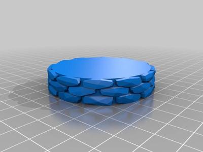 Customizable Stone Cylinder