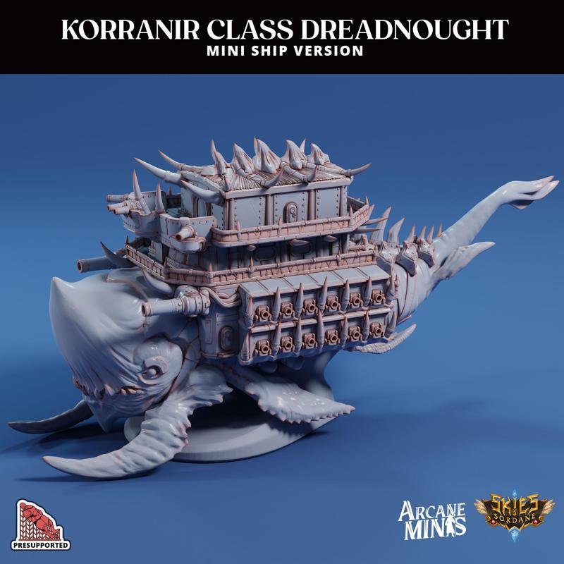 Korranir Class Dreadnought - Mini-Ship