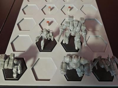 Battletech Mech Tray with Magnets