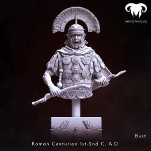 Bust - Roman Centurion 1st-2nd C. A.D. Discipline and Order!