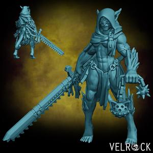 Sister Repanthia with Blessed Chainsaw Sword (PRESUPPORTED)